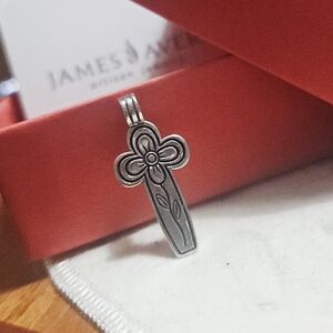 James Avery Spring Flower Cross Pendant